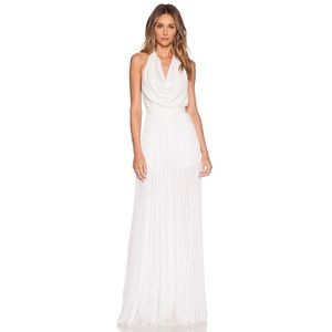 Lupita Halter Jumpsuit in White